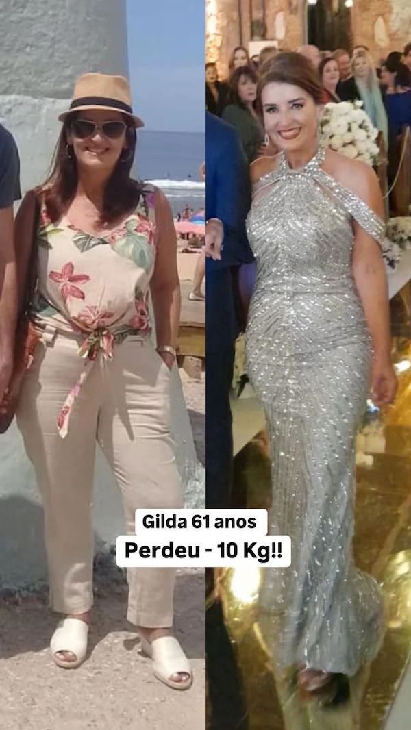 Print de resultado real de aluna do Protocolo Seca Barriga AME